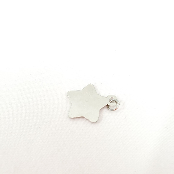 Silver #1 MOM Star Pendant - Picture 3 of 5